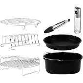 Cecotec 04995, Tilbehørssæt, , Sort, Rustfrit stål