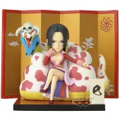 Banpresto One Piece Verdens Samlerobjekt Specialfigur Boa Hancock & Salome 6 Cm