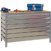 Simonwork (bancos De Trabajo) Bt5 6box Arbejdsbord 842x1210x760 Mm