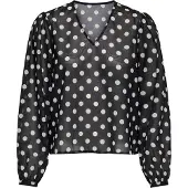 ONLY Bluse sort / hvid