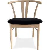 Rydeberg Furniture - Maja spisebordsstol - Lædersæde | Møbelsalg.dk