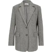 Guido Maria Kretschmer Women Blazer 'Loretta' antracit / offwhite