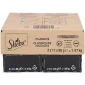 Sheba Classics paté med kylling vådfoder til katte (bakker 85 g)