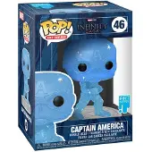 Funko POP! Forundring Infinity Saga Captain America Blå Figur
