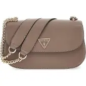 GUESS Skuldertaske 'Bandoulière Daryna 2-Comp Dark Taupe' brun