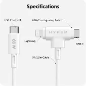 Hyper Hyperjuice Usb-c-kabel