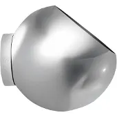 AYTM Globe urtepotte væg Ø21 cm Silver