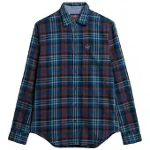Superdry M4011047a Skjorte Med Lange ærmer