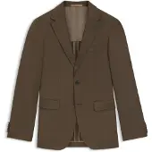 BOSS Regular fit blazer i ny uld med tekstur
