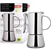 Ibili Express Essential Inox Kaffemaskine Italiensk 4 Kopper