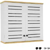 SoBuy væghylde med skuffe BZR42-W