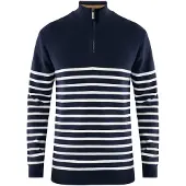 Mexx Pullover navy / naturhvid