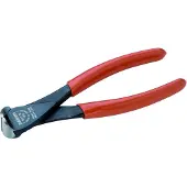Bahco Frontskærende Tang Med Pvc-håndtag Og Fosfateret Overflade 160 Mm