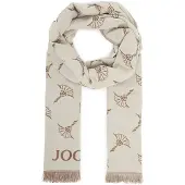 JOOP! Sjal creme / lysebrun
