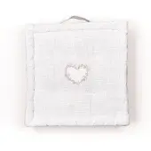 TODAY gulvpude til siddning CONSTANCE, muslin bomuld, 40 x 40 x 10 cm