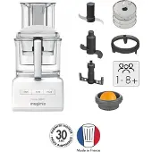 Magimix 18590F, 3,6 L, Hvid, Knapper, Rustfrit stål, 1100 W, 210 mm