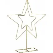 GRA Glimmer dekoration Grajlandia dekorativ stjerne 50 cm GOLD MICA