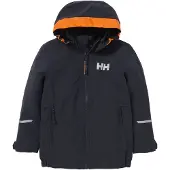 Helly Hansen K Shelter 2.0, regnjakke, børn, navy