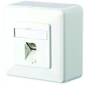 METZ CONNECT CONNECT E-DAT C6A 1 port AP ren hvid