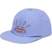 Black Diamond - Kasketter - Synthetic Surf Hat Soft Lilac-Lightning Bolts til UnisexNylon - Lilla