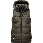 MARIKOO Vest 'Zarinaa' antracit