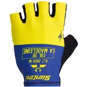 Santini Maillot Jaune Col De La Madeleine 2025 Fingerløse Handsker