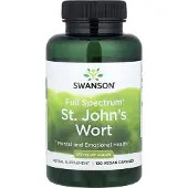 Swanson Health , Full Spektrum St. John's Wort, 375 mg, 120 Kapsler