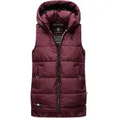 MARIKOO Vest 'Zarinaa' bordeaux