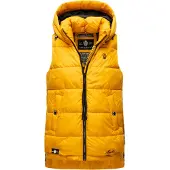 MARIKOO Vest 'Zarinaa' gylden gul