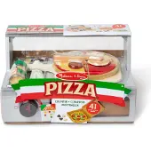 Melissa & Doug Legesæt - Pizzadisk - 41 Dele - - OneSize - Legemad