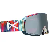 Anon - Skibriller - M6S Glitch Lines Perceive Sunny Onyx til Unisex - Orange