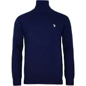 U.S. POLO ASSN. Pullover mørkeblå / hvid