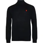 U.S. POLO ASSN. Pullover rød / sort