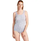 Icebreaker Merino 150 Siren Fresh Ferns Aop Ærmeløs Baselayer