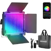 Neewer 660 PRO RGB LED VIDEO LIGHT WITH BARNDOO