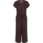 Kaffe Jumpsuit 'Beathe' kastaniebrun / sort