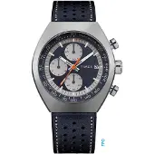 Timex Analogt ur 'Legacy Tonneau' navy / rød / sølv / hvid