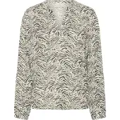 Kaffe Bluse 'KADitte' champagne / sort