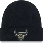 New Era Metallic Badge Chicago Bulls Beanie