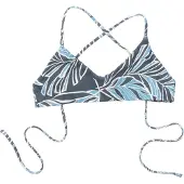 Salty Crew Rattan Palms Rev Bralette Bikinitop