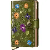Secrid Miniwallet Stitch Floral Læderpung