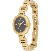 GUESS Analogt ur 'VIVIAN' guld / sort
