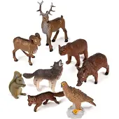 Miniland Dyrefigurer Skov 8 Enheder