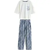 Next Pyjamas blå / hvid
