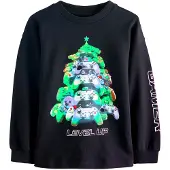 Next Shirts blandingsfarvet / sort