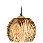 Bloomingville - Adar Glass Pendant Lamp 22x20 cm - Brown