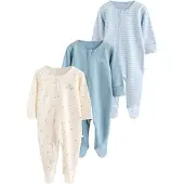 Next Nattøj creme / himmelblå / lyseblå / offwhite