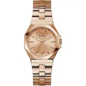 GUESS Analogt ur 'Empress' rosa guld