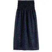 Scotch & Soda Lurex Smocked Nederdel
