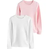 Next Bluser & t-shirts lyserød / hvid